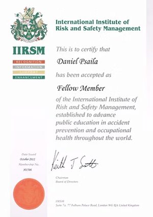 45001-1 IOS 45001 Certificate