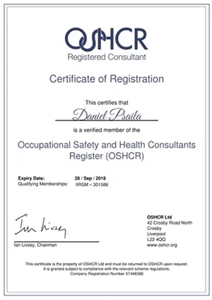 45001-2 IOS 45001 Certificate
