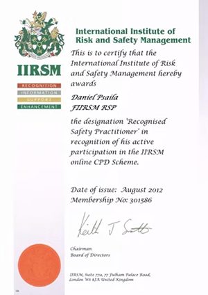 45001-3 IOS 45001 Certificate